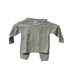 Modern Moments by Gerber Baby Pajama Set Sky Moon Stars Celestial 18M